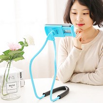 디엠몰 자유로운 손 넥 거치대 목에거는 핸드폰 거치대, 1개, 화이트