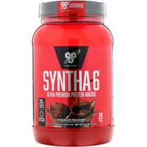 [핫딜][오늘출발][1.32kg] BSN 신타 6 식스 Syntha-6 초코 웨이 프로틴 유청 단백질 쉐이크 파우더 보충제, 1.32kg x 1개