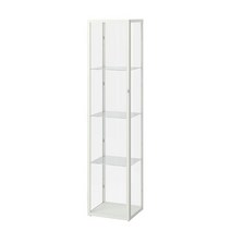 무료조립 이케아 DETOLF 데톨프 유리장식장 람스타LED 조명 사은품 - WHITE (서울및 수도권 일부지역/지방 배송 불가)