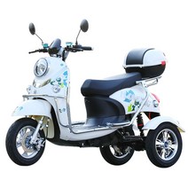 세발오토바이 삼륜 남녀공용 스쿠터 출퇴근용 배터리, 72V22A 블랙골드 배터리+충전기 72V