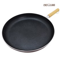 국산 쉐프랜드 마블 코팅 후라이 팬 36 cm 업소용 식당 프라이 펜