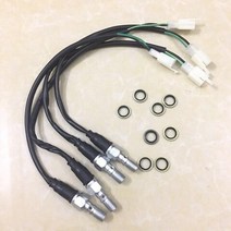 유압실린더 Universal 10x1.25mm px1 오토바이 브레이크 클러치 압력 캘리퍼스 라이트 스위치 밴조 볼트 카트 모토, 4개