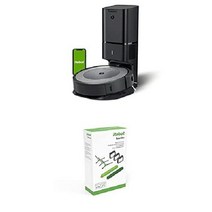 iRobot Roomba i3+ EVO (3550) 자동 비우기 로봇 청소기 애완동물 털 카펫 i3+에 이상적, Roomba i3 + e  i   j 시리즈 보충 키트