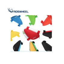 [ROSWHEEL] [Roswheel]12657정품 로스휠 자전거 가방 프레임백, 색상:엘로우그린