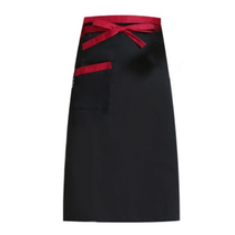 홈팸 업소용앞치마 식당 일식 바리스타 앞치마 1개, 흑백 격자