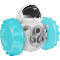 Interactie Dog Toy Tumbler Puzzle Feeder for Boredom Smart Automatic Food Dispensing Robot, 01 A