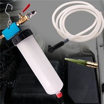 브레이크오일 교환기 브레이크액교환 브레이크 펌핑 유체 오일 도구 유압 클러치 오일 블리더 펌프 펌핑 오일 도구에 대한 범용 빈 드레인 시스템, 하얀