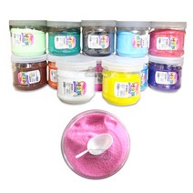 색모래 1kg 벌크 미술재료 모래만들기, 보라