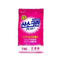 LG 테크 산소크린 PLUS (7kg) x 2개 / 세탁세제 산소계 표백제 대용량 분말 가루세제