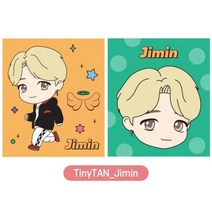 DIY 보석십자수 큐빅페인팅 BTS 타이니탄 데코 스티커 - Jimin 지민 (스티커 2장 세트)