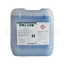 말표 욕실용세제 말통 대용량 포렉스뉴트럴 18.75L, 1개