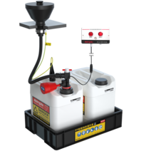 폐액통 안전깔때기 말통 화공약품 물질 폐시약 용기, SF0001A