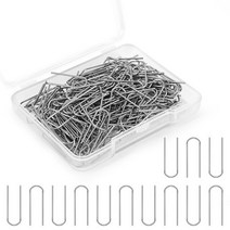 니크롬선 열선 0.1 1mm 0.5mm 50/100/150/200pcs 고온 니크롬 와이어 점프 반지 21 게이지 U 자형 세라믹, 01 50pcs
