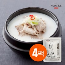 미스타셰프 설렁탕 600g 4팩