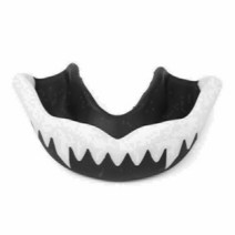 1PC MMA Sport Boxing Mouth Guard Silicone Mouthpiece Teeth Protector Mouthguard 572427, Black 572427