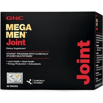 멀티비타민 GNC Mega Men 공동 Vitapak 프로그램 건강 심장 에너지 생성 및 산화 방지제 지원 30팩, 기본, 30
