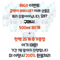 웅진 빅토리아 탄산음료 레몬향, 500ml, 60개