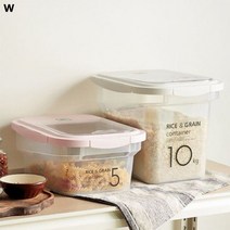 파스텔톤 튼튼한 씨밀렉스 쌀통 5kg, 오너클랜221025 본상품선택