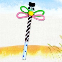[AJZ_6215114] 잠자리 빨대 장난감 만들기 8개묶음 공작시간재료 만들기재료 공작교구 공작용교구 만들기패키지