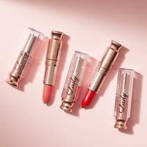 [커버퀸] 더 레이디 촉촉 펄 립스틱 3.5g, 1세트, 레드4개