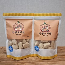인생호박엿 수제 콩가루 호박엿 전통 간식 200g, 200g 1개