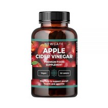 New지에이티 GATe Labs Apple Cider Vinegar 90 Vega 베가n Tablets 500mg 프리미엄 너트ritional Supplement Made in T