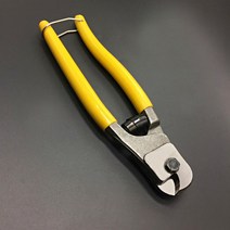 다잘라 4mm 와이어 절단기 녹방지 방청 코팅 탄성회복 손잡이 핸드 강력 철사 커터기, 1개