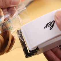 휴대용 비닐접착기 과자봉지 미니 밀봉기 10개 씰링기 열포장, 휴대용밀봉기