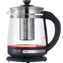 키친아트 라팔 온도조절 유리 티포트 1.5L, WMEK-A1771GF