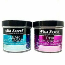 MIA SECRET 아크릴 파우더 2개 세트 투명 + 핑크 226.8g 5392926523