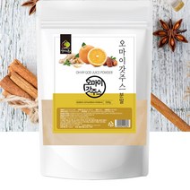 해피스토어70 오마이갓 주스 분말 가루 500g 오렌지 대추 생강 주스분말, 1개