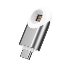 자외선 소독등 LED 살균등 휴대용 USB 소독기 핸드폰에 직접 꽂아주면 바로 사용할 수 있는 살균기 실버 로즈 레드 2색, 금속은, apple 헤드