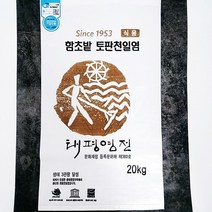 태평염전 토판염 토판천일염 20kg, 1개