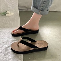 Z3JC 여성 통굽 송편 발톱 조리 슬리퍼