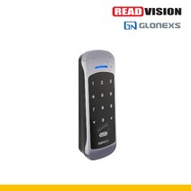 [글로넥스] GM-150 카드리더기 번호+카드 출입통제, 실버