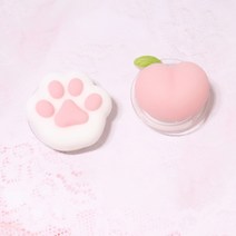 고양이발 스마트톡 말랑 냥발 냥젤리 핸드폰거치대 복숭아 핑거톡
