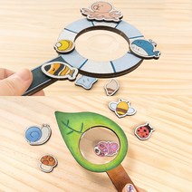 물 돋보기 만들기 과학 실험 도구, 곤충