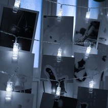 스튜디오조명 카메라 라이트 스탠드 비디오그래프 전문가용LED 스트링 라이트 클립 포함 장식 인터넷 연예, 01 White, 1개
