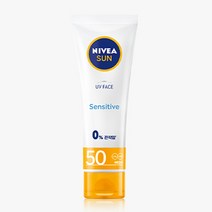 니베아 선 페이스 수딩 센서티브 선크림 50ml 썬크림
