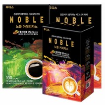 일동후디스 노블 아메리카노 100입, 6박스