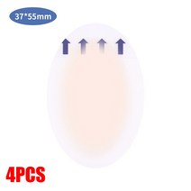 등산 깔창 젤힐 프로텍터 발 패치 4 개 접착식 블리스터 패드 하이드로콜로이드 라이너 신발 스티커 통증, 03 style C