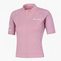 국내 정품 르꼬끄 LECOQ 여성 폴리스판 반팔 져지 핑크QO122CPJ23, MPK0_MPK0, 075