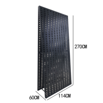 업소용 타일진열대 대형 샘플 펀칭보드 바닥타일, 양면 스탠드 114x270cm