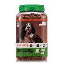 도그랑 로얄 1세이상 비만견용 2kg 사료 PET용기, 1개