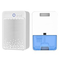 제습기 미니제습기 원룸제습기 제습기20리터 소형제습기 옷장제습기 1000ML 물 탱크 용량 건조제 소형 반도체 A12 가정용 휴대용 공기 건조기, [02] All White, [06] KR