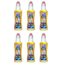 SC Johnson Pipeunish Pro Gel Drain Clog Remover 일본 에스씨존슨 파이프 유니슈 프로 배수관 씽크 욕실 청소 뚫어뻥 막힘 클리너 400g 6통, 한세트(6통)
