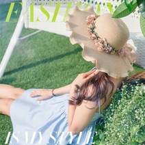 BUyuS웨이브 왕골모자/밀짚모자/여름모자 플라워굿딜 브이숍