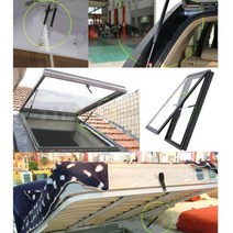 주방 악세사리 유니버설 자동차 가스 스트럿츠 보닛 후드 2 개 300-600mm 트렁크 테일 게이트 충격 리프, 한개옵션1, 03 400mm