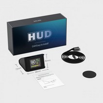 OBDHUD P10 OBD2 HUD 자동차 헤드 업 디스플레이 디지털 속도계 온보드 컴퓨터 연료 소비 수온 오일 온도, HUD P10_CHINA