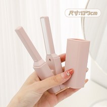미니 고데기 미니고데기 고데기추천 고대기 볼륨고데기 아이롱 무선미니고데기, 벚꽃가루, 벚꽃가루